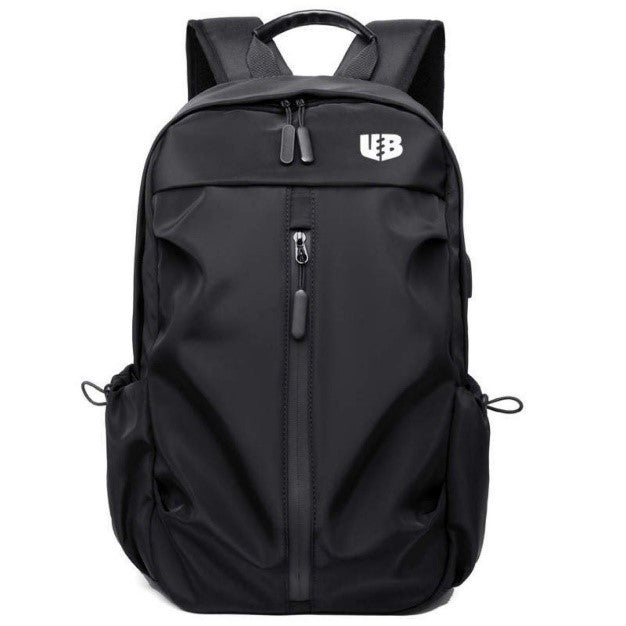 Sac à Dos Noir Unisexe En Nylon - Léger Et Neuf